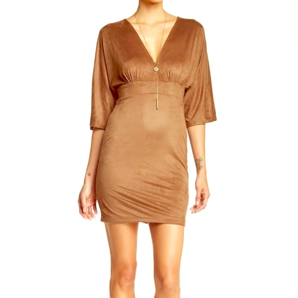 BOGO half off!! New Faux Suede Mini Dress