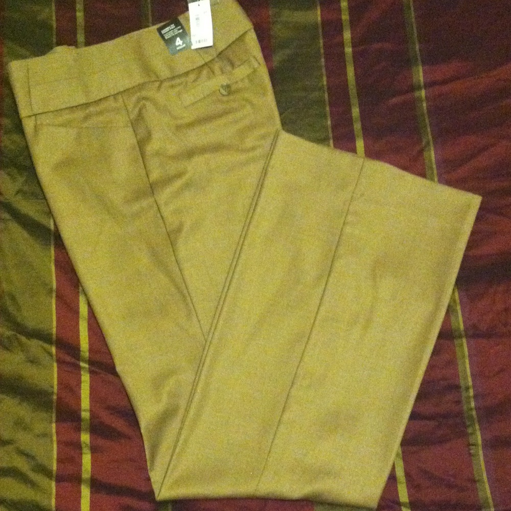 Camel colored slacks