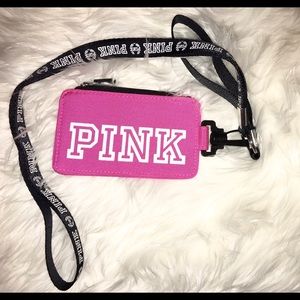 PINK lanyard