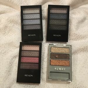 Revlon ColorStay &Almay Intense I-color eyeshadows