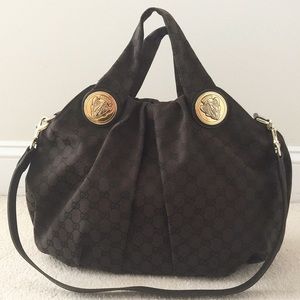 🔥TODAY ONLY🔥 GUCCI 'Hysteria' Large Canvas Bag