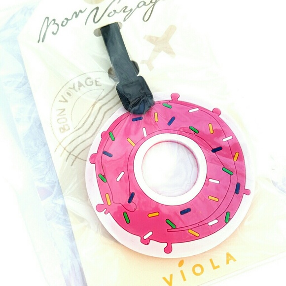 Sprinkle donut jelly bag & luggage tag - Picture 2 of 3