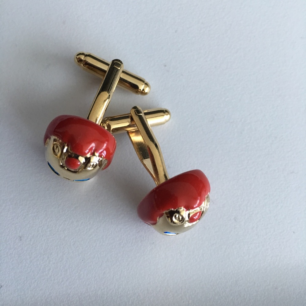 1 LEFT! Iron Man Cuff Links and Tie Pin - Picture 4 of 4