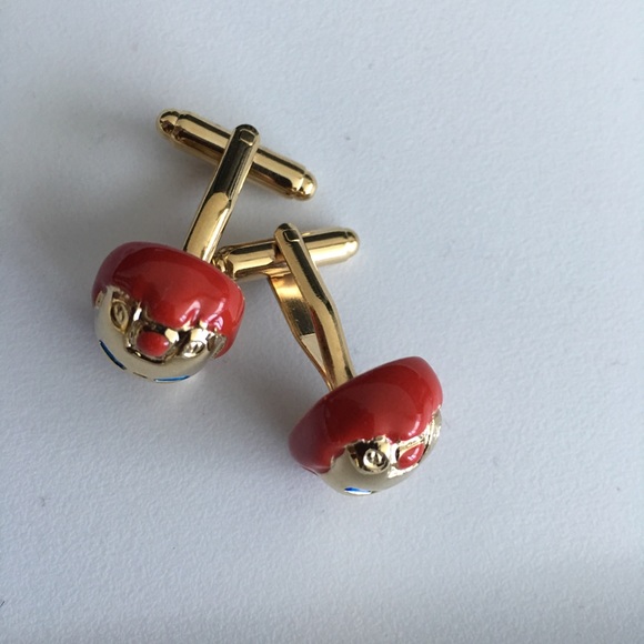 1 LEFT! Iron Man Cuff Links and Tie Pin - Picture 4 of 4