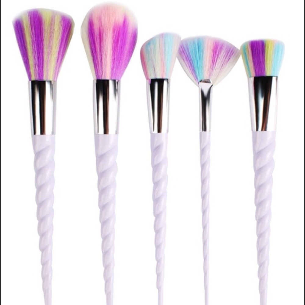 SOLD🦄HP🦄Unicorn Face Brush Set - Picture 1 of 3