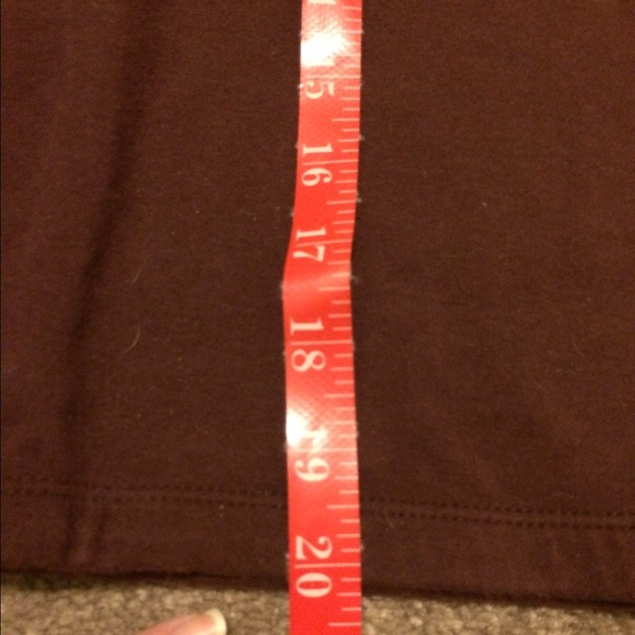 Burgundy Skirt. Size Small - Picture 2 of 3