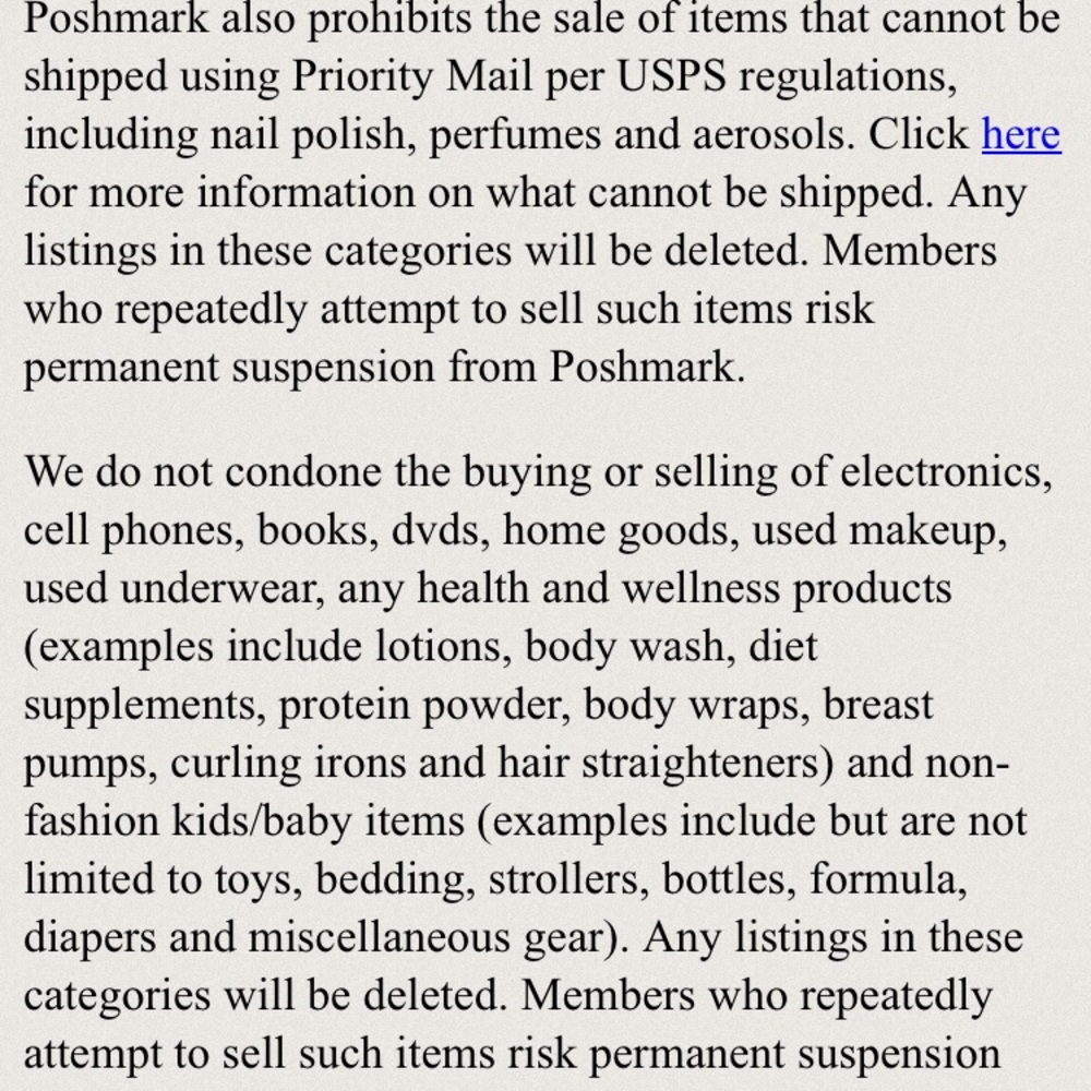 Poshmark rules... - Picture 2 of 2