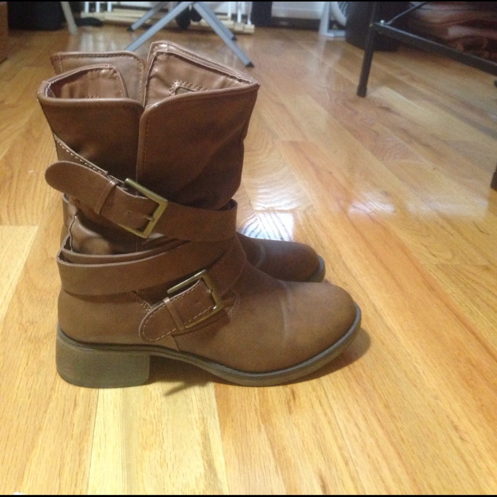 Brown boots