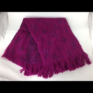 louis vuitton scarf logomania