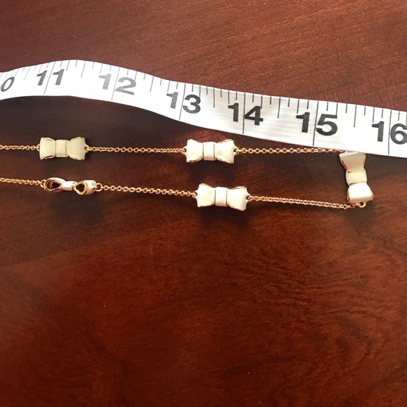 Kate spade bow necklace new with tag - Picture 3 of 4
