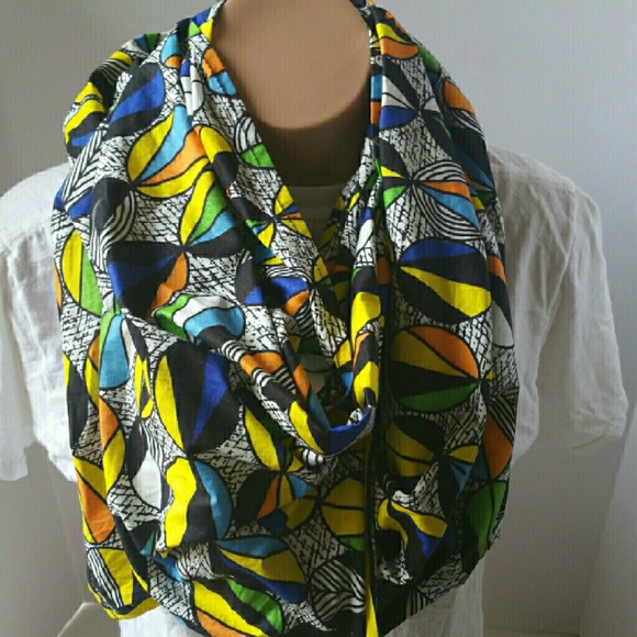 Trendy African Wax head tie/wrap /scarf/turban - Picture 2 of 3