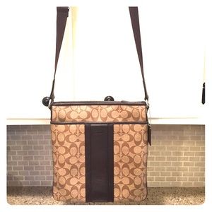 COACH canvas cross body