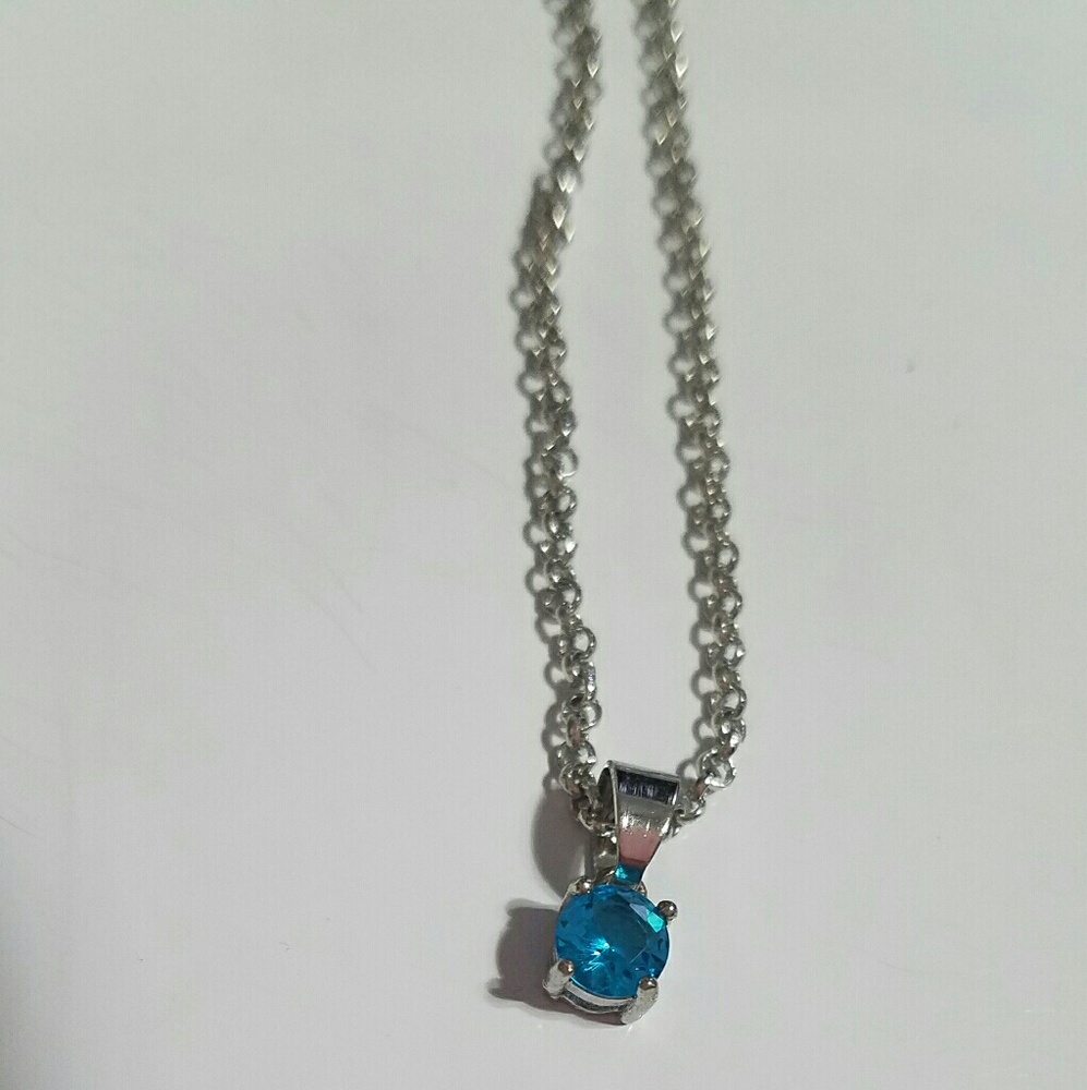 Blue stone Effy Necklace