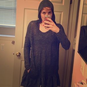 Distressed vintage Free People sweater