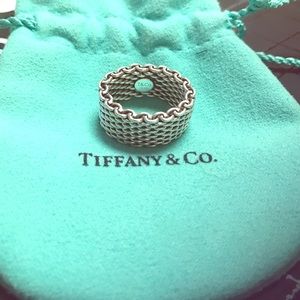 Tiffany & Co mesh ring