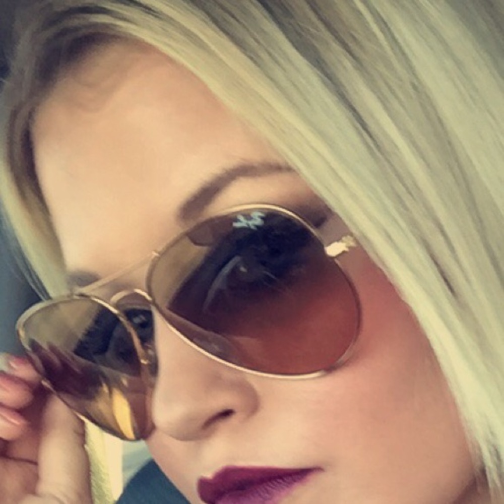 Authentic Ray Ban Aviators, with case