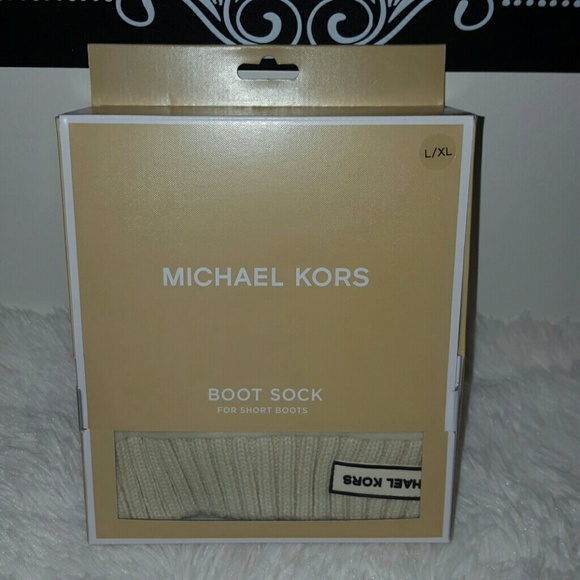 ON SALE*NEW MICHAEL MICHAEL KORS RIBBED SOCK SHORT - Picture 4 of 5