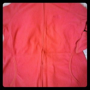 North face coral fleece zip up