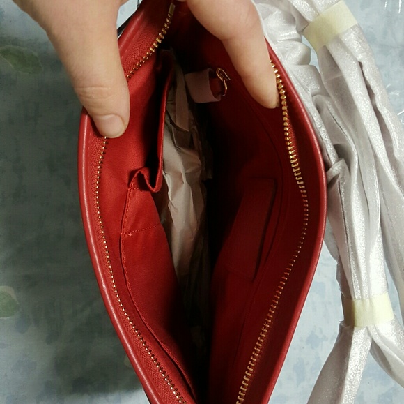 NWT Coach Varsity stripe file bag crossbody - Picture 4 of 8