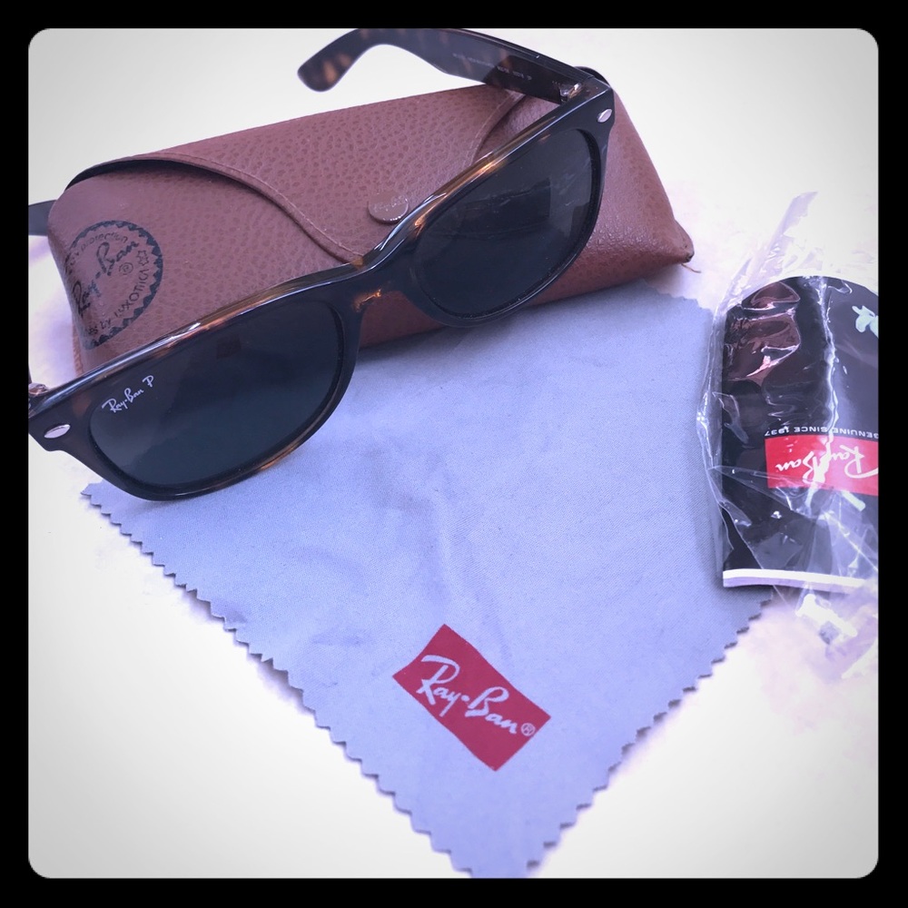 RayBan Polarized tortoise sunglasses
