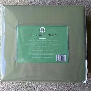 Home Collection. 6 Piece sheet set