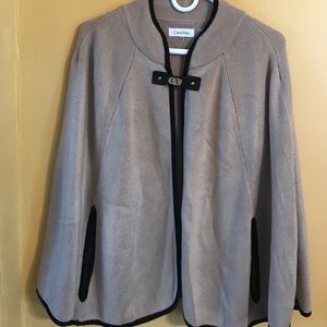Calvin Klein Sweater Poncho