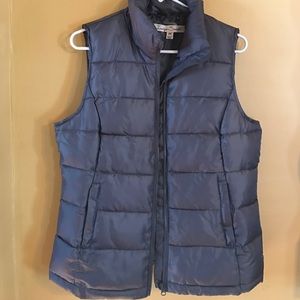 Gray bubble vest