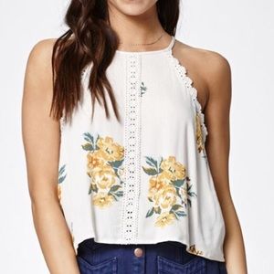 Kendall and Kylie High Neck Tank Top