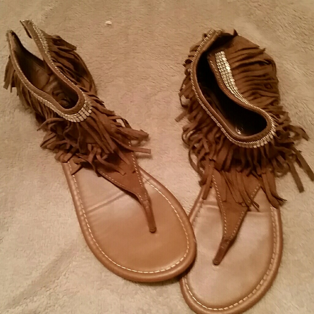 Frindge sandles