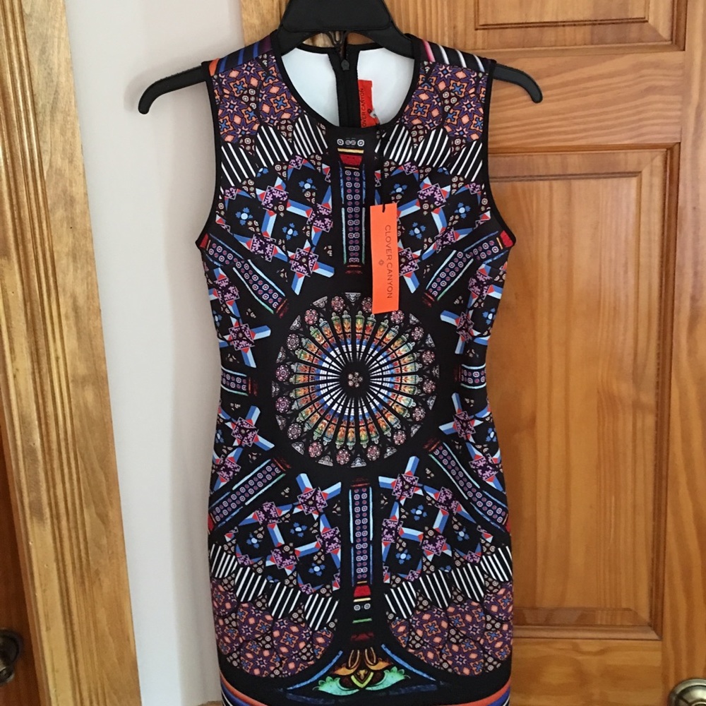 Beautiful printed tapered dress