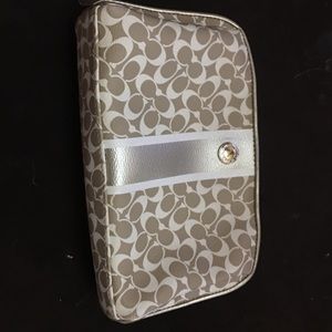 Coach makeup bag