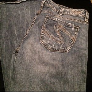 Silver jeans - 36 x 33 EUC