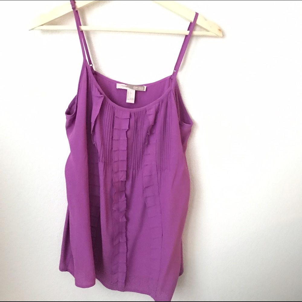 Forever21 camisole ruffle front