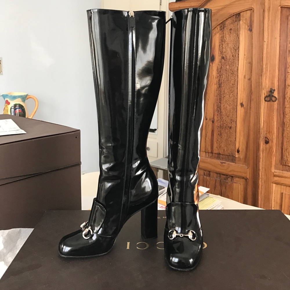 Gucci Anniversary Horse bit boots