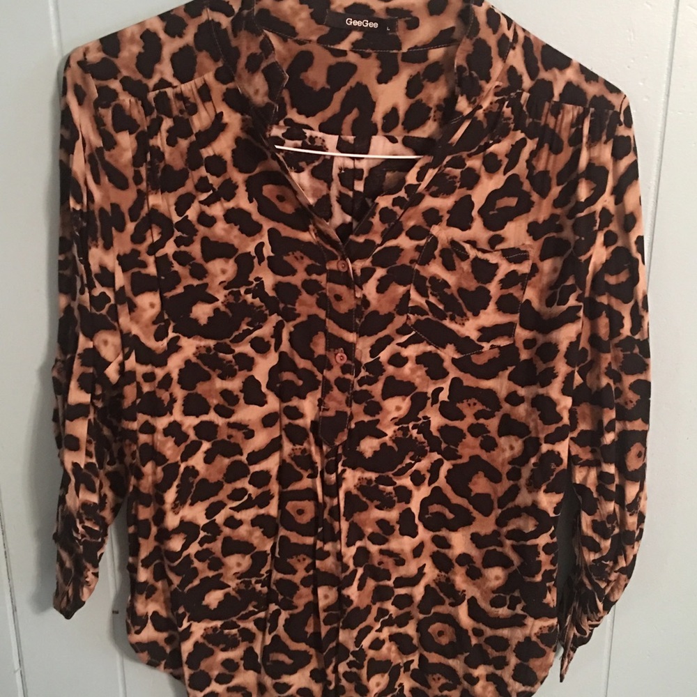 Leopard top