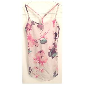 Lululemon Power Y in Blurred Blossom size 2
