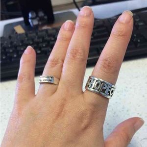 James Avery Love❤️Faith❤️Hope ring