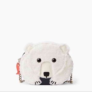 NWT Kate Spade Polar Bear Crossbody Bag