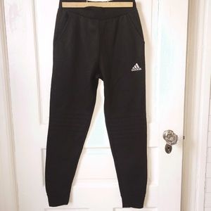 Black Adidas Fleece Sweatpants