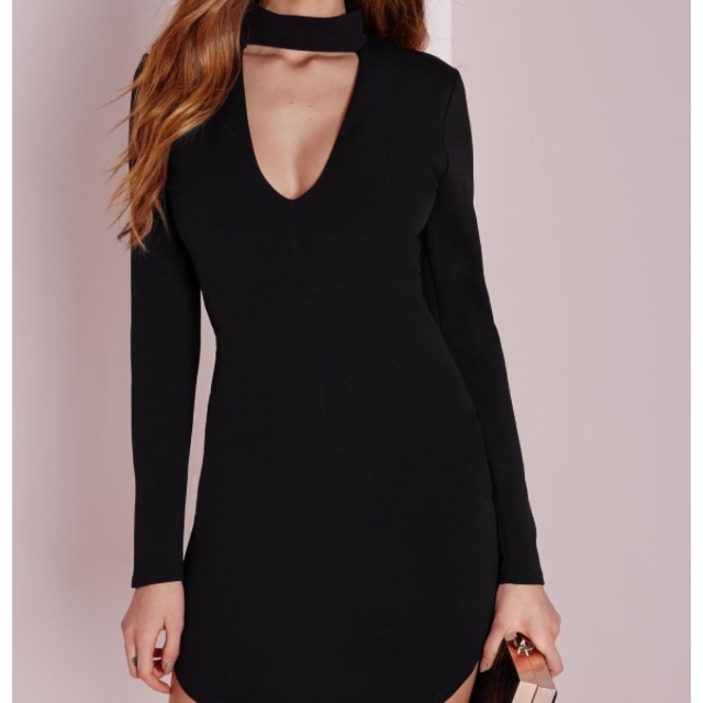 Misguided choker dress