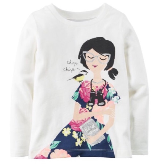 ⭐️NWT⭐️ Carters Long-Sleeve Tee - Picture 1 of 2
