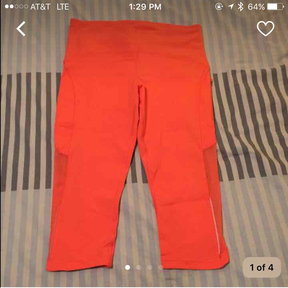 NWOT Lululemon cropped pants