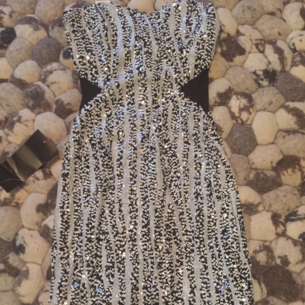 Bebe Sequin Dress