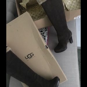 Ugg heeled boots