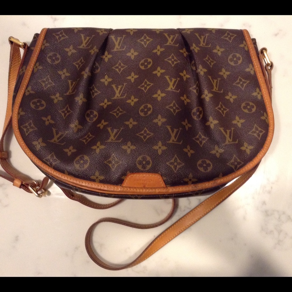 Louis Vuitton Monogrammed Menilmontant Bag