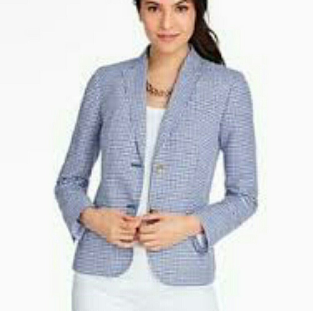 ISO Talbot's Gingham Blazer