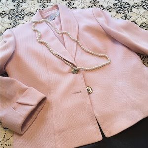 TAHARI Light pink Blazer 8 Petite