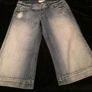 Maurices denim capris