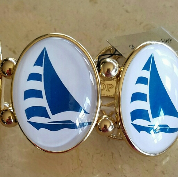 Jewelry - Brand New Nautical Themed Stretch Bracelet
