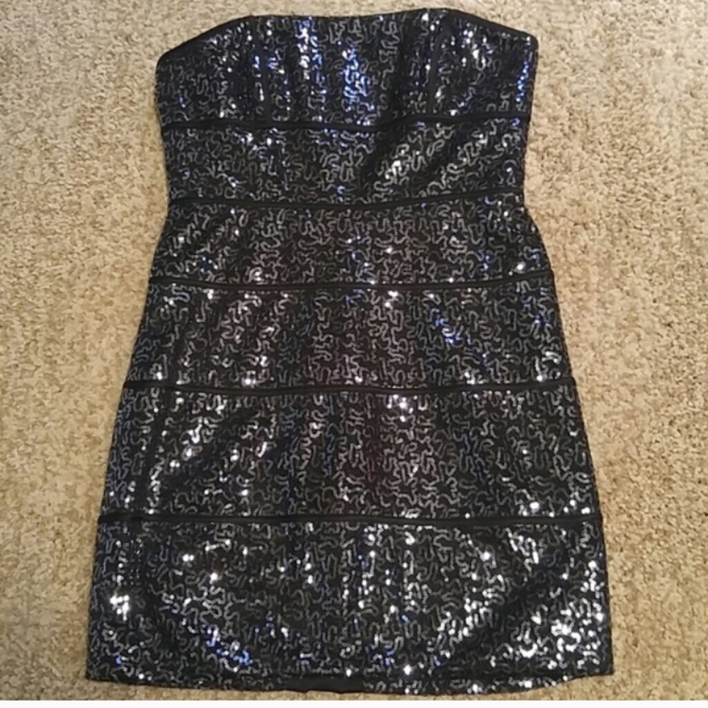 NWT Max and Cleo Strapless Dress